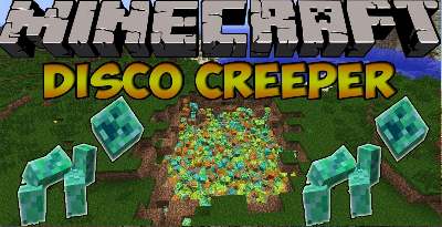 DiscoCreeper [1.7.2] - мод на крипера