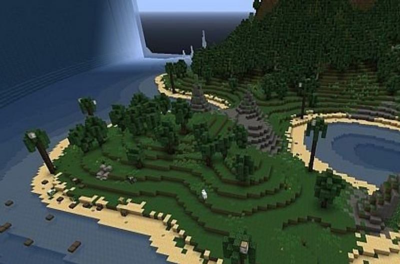 карты на выживание на острове для майнкрафт 1.6.4 #7